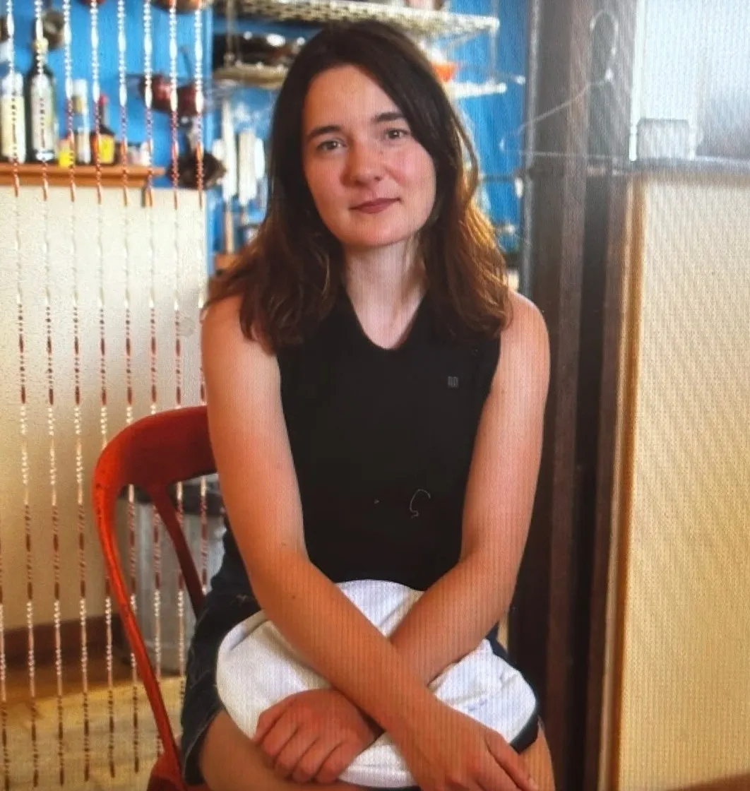 Marie, artist and co-founder of Wonderland Workshops, in the Amsterdam atelier