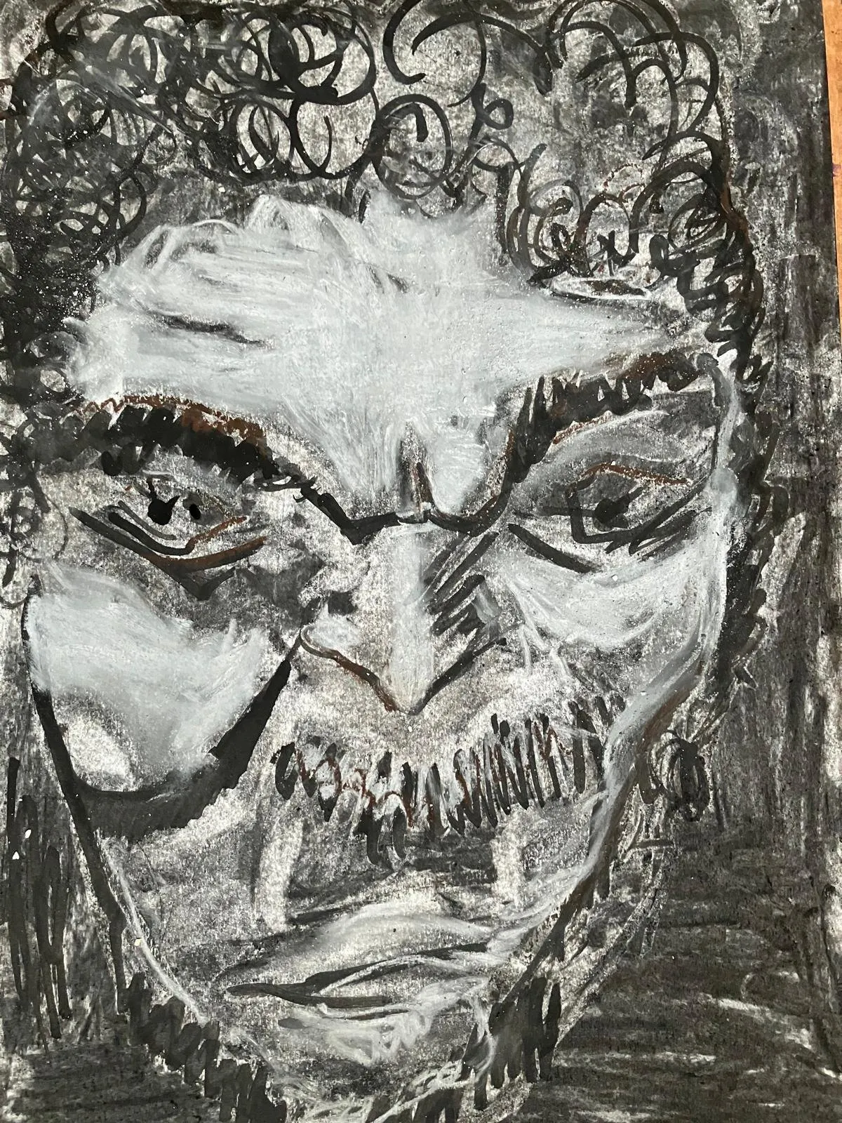 Charcoal portrait